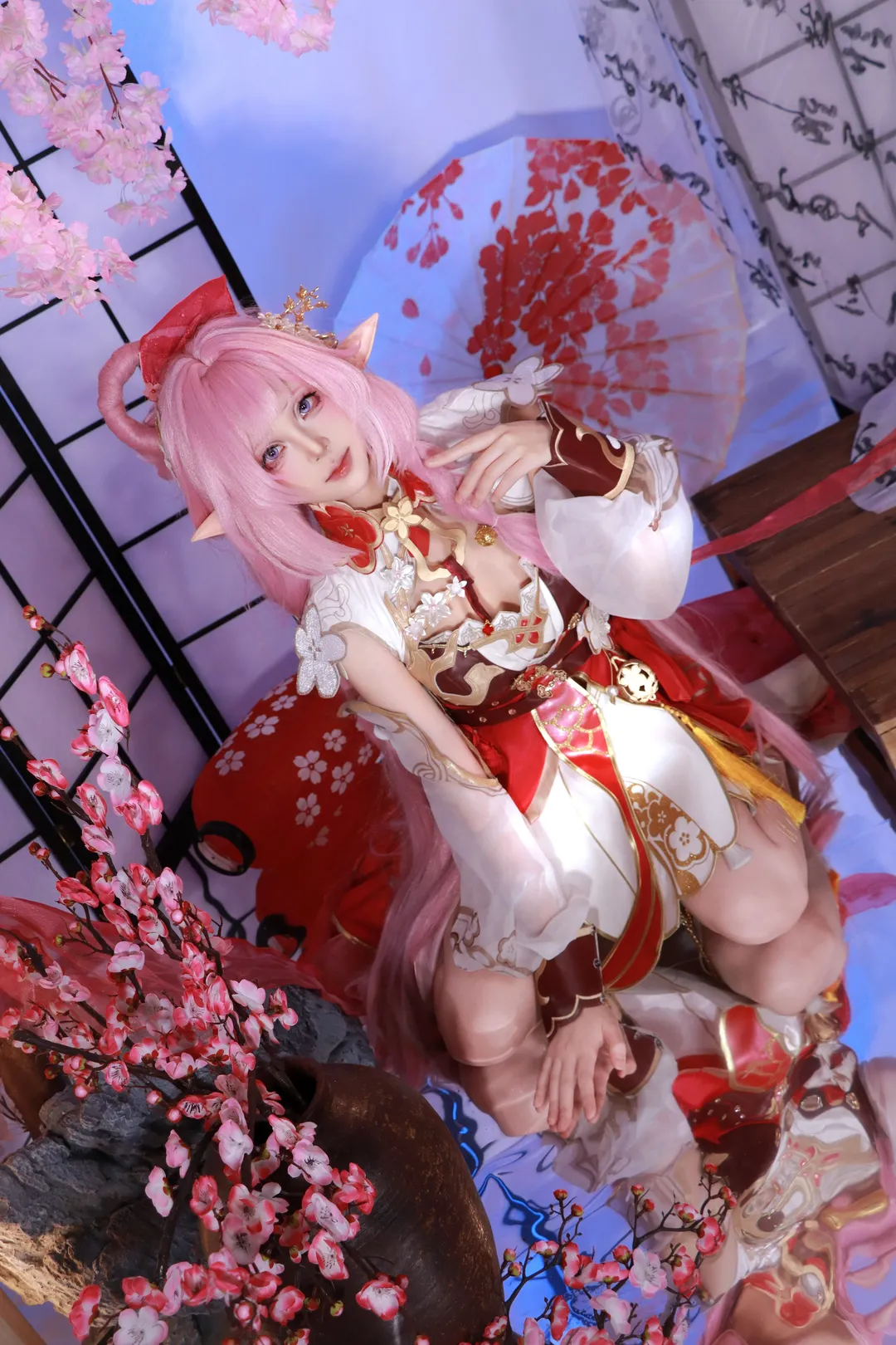 爱莉希雅cos, 崩坏3, 二次元, cosplay, 春好桃夭 - 第3张