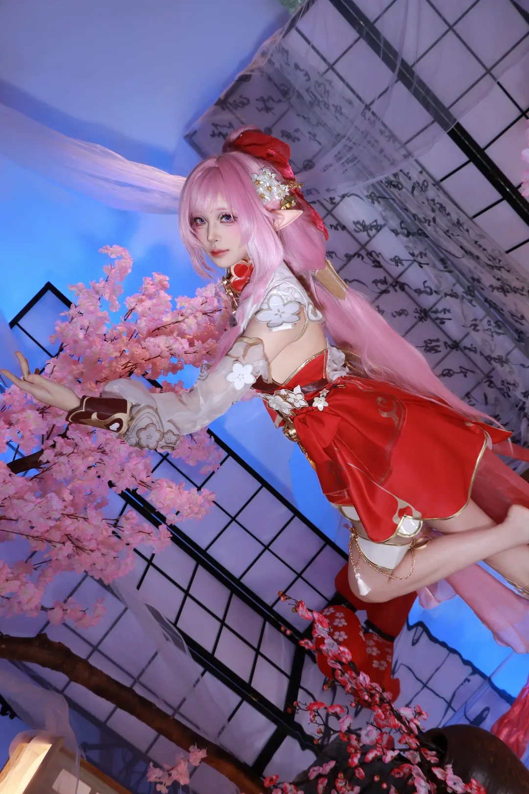 爱莉希雅cos, 崩坏3, 二次元, cosplay, 春好桃夭 - 第5张