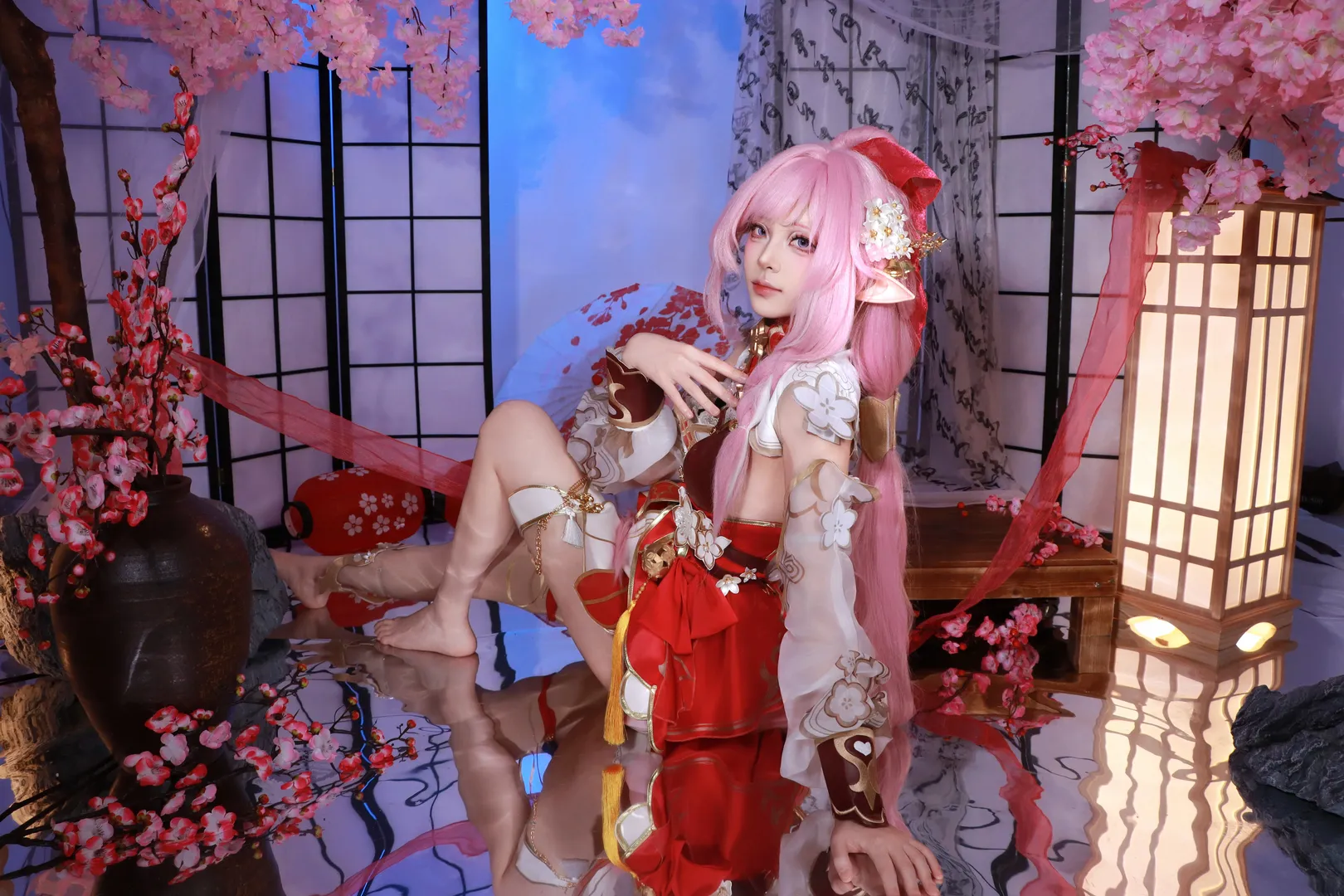 爱莉希雅cos, 崩坏3, 二次元, cosplay, 春好桃夭 - 第6张