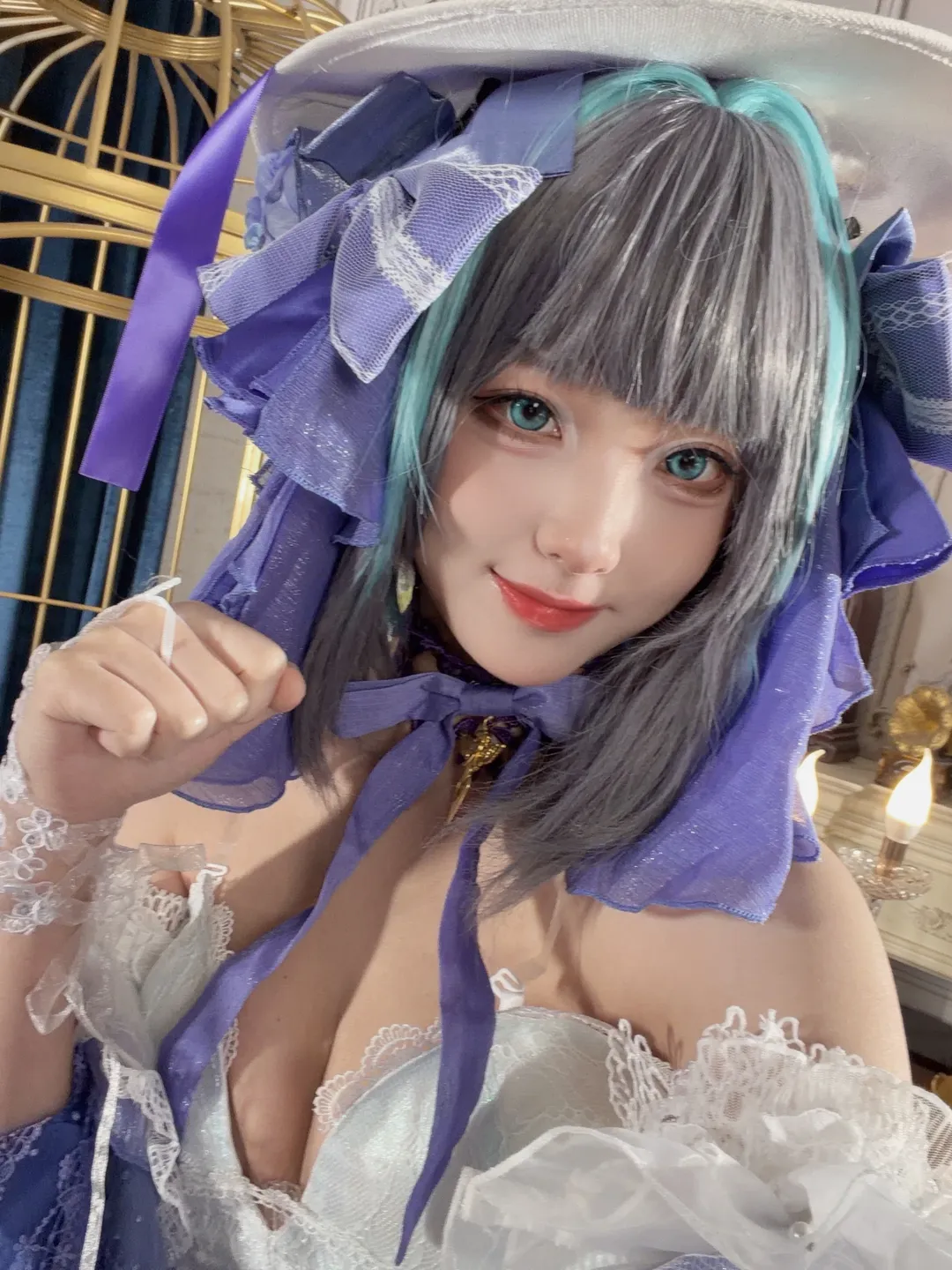 チェシャー コスプレ, アズールレーン, 二次元コスプレ, 氷雪のプリンセス, 撮影シェア - 1枚目