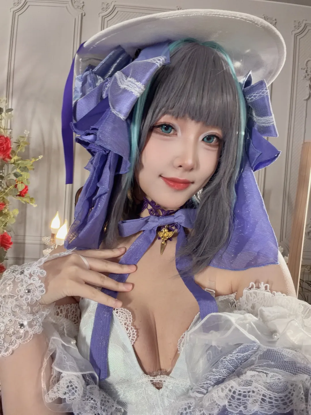 チェシャー コスプレ, アズールレーン, 二次元コスプレ, 氷雪のプリンセス, 撮影シェア