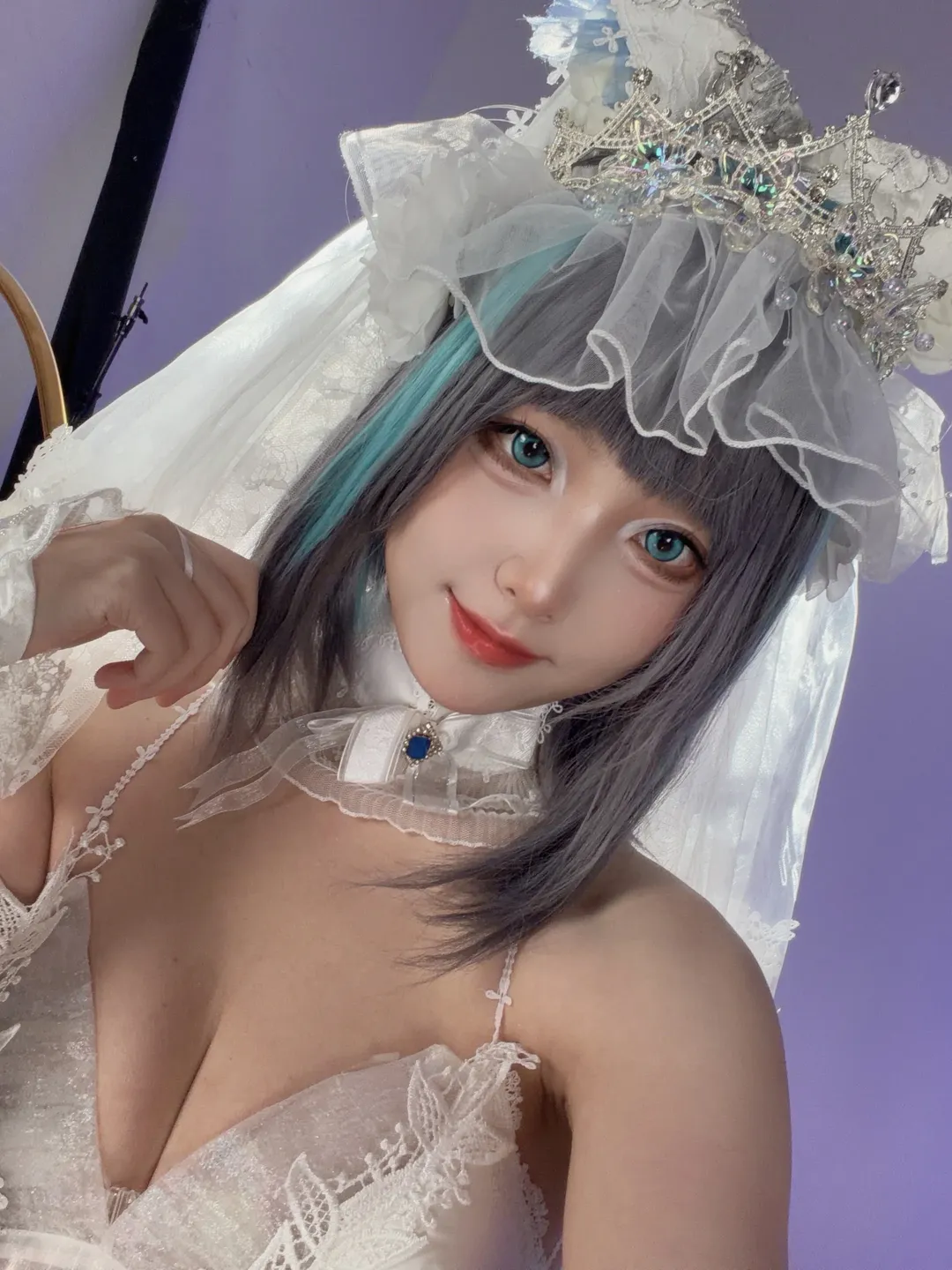 柴郡cos, 碧蓝航线, Cosplay摄影, 碧蓝航线cos, 誓约花嫁cos - 第1张