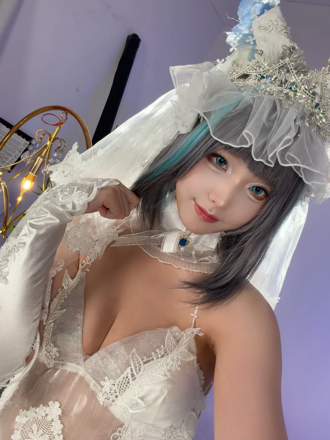 柴郡cos, 碧蓝航线, Cosplay摄影, 碧蓝航线cos, 誓约花嫁cos - 第6张