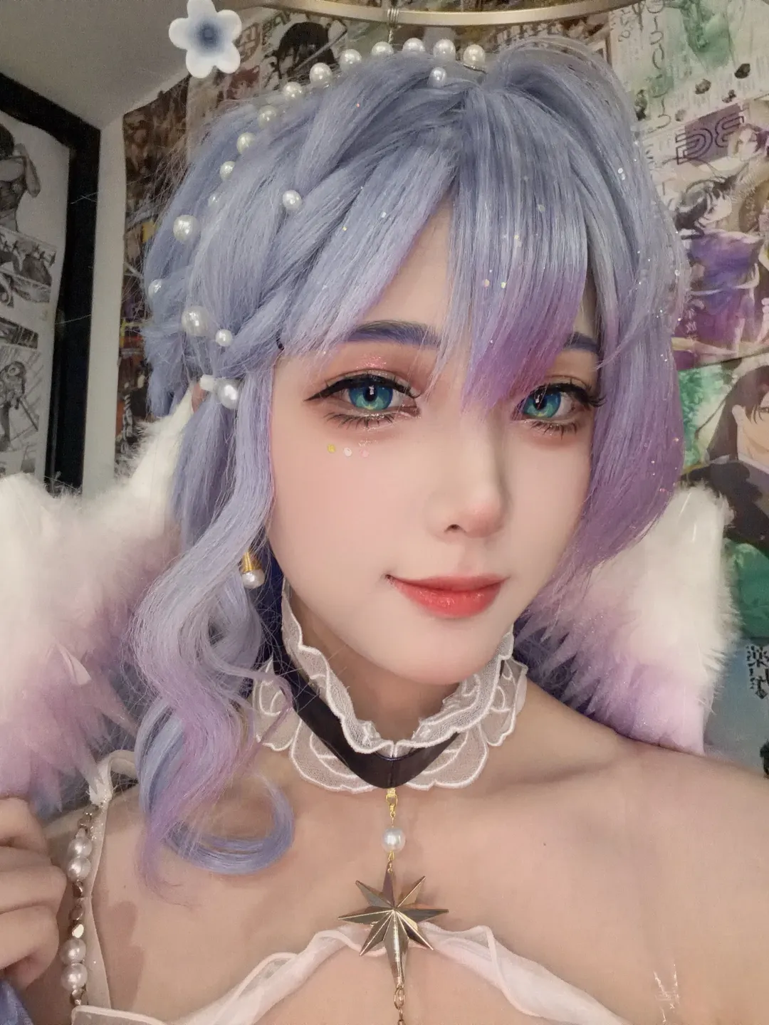 崩坏星穹铁道, 知更鸟cos, cosplay穿搭, 眼妆教程, 次元幻眸美瞳 - 第1张