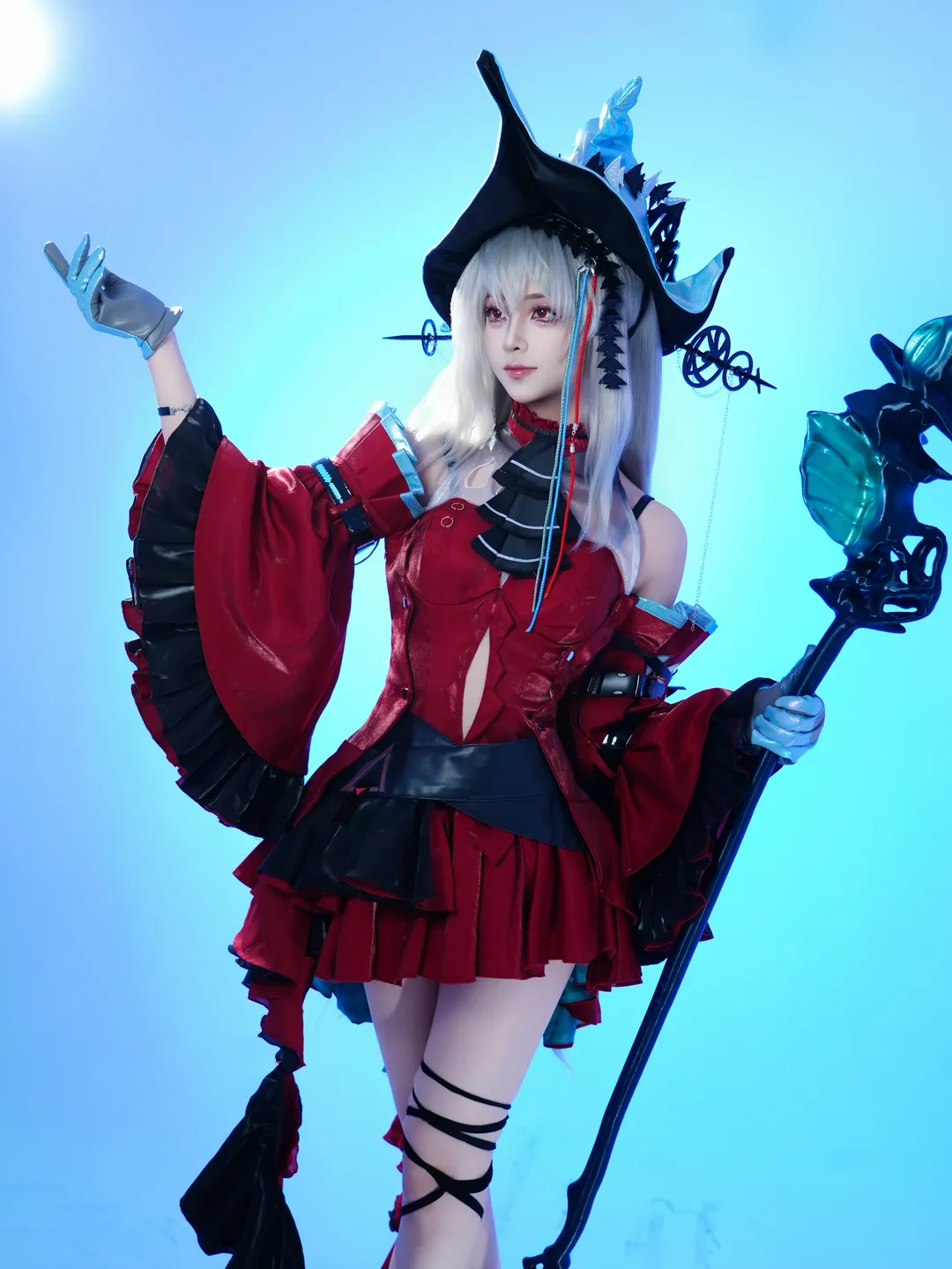コスプレ, アークナイツ, 写真編集, スカジ コスプレ, 濁心スカジ コスプレ
