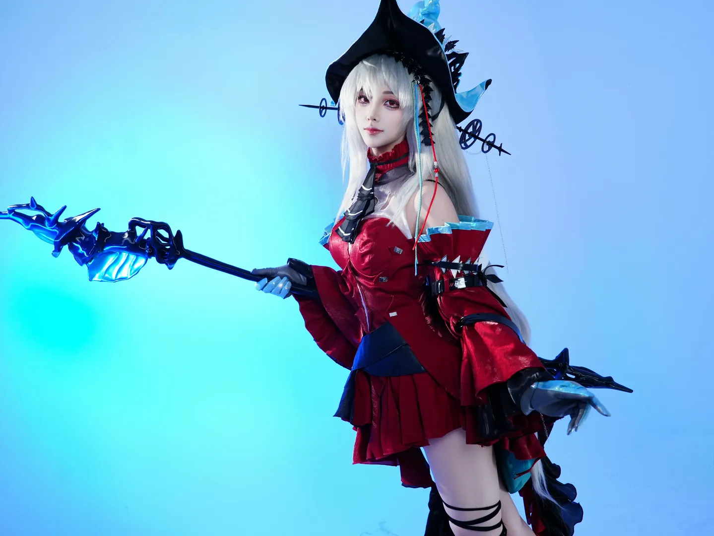 コスプレ, アークナイツ, 写真編集, スカジ コスプレ, 濁心スカジ コスプレ - 5枚目