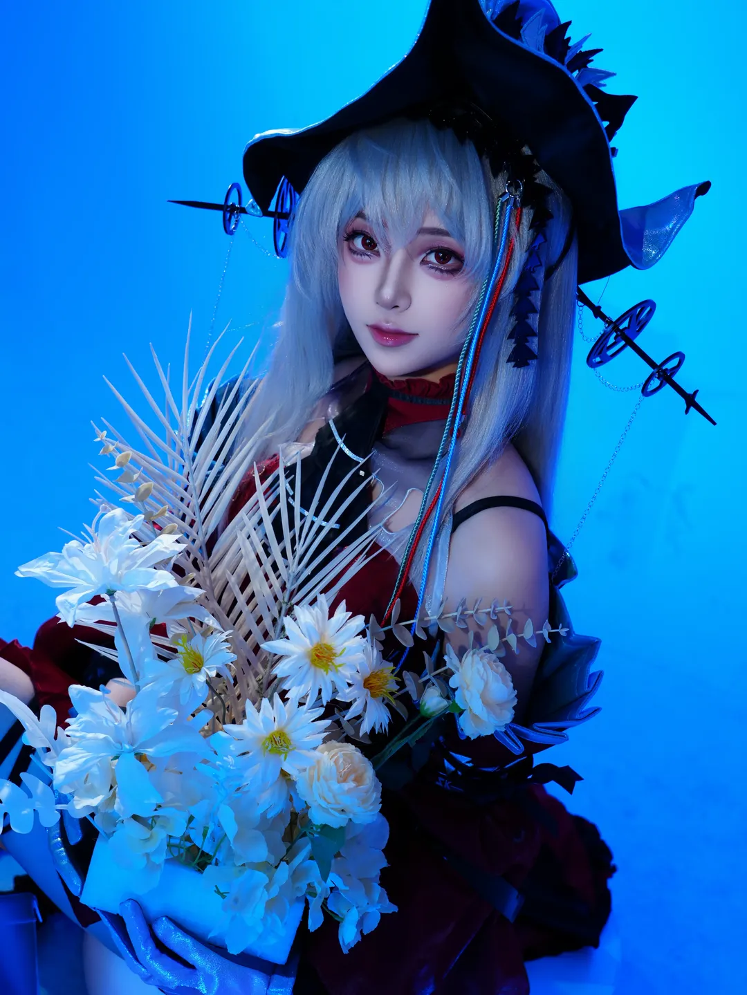 コスプレ, アークナイツ, 写真編集, スカジ コスプレ, 濁心スカジ コスプレ - 6枚目