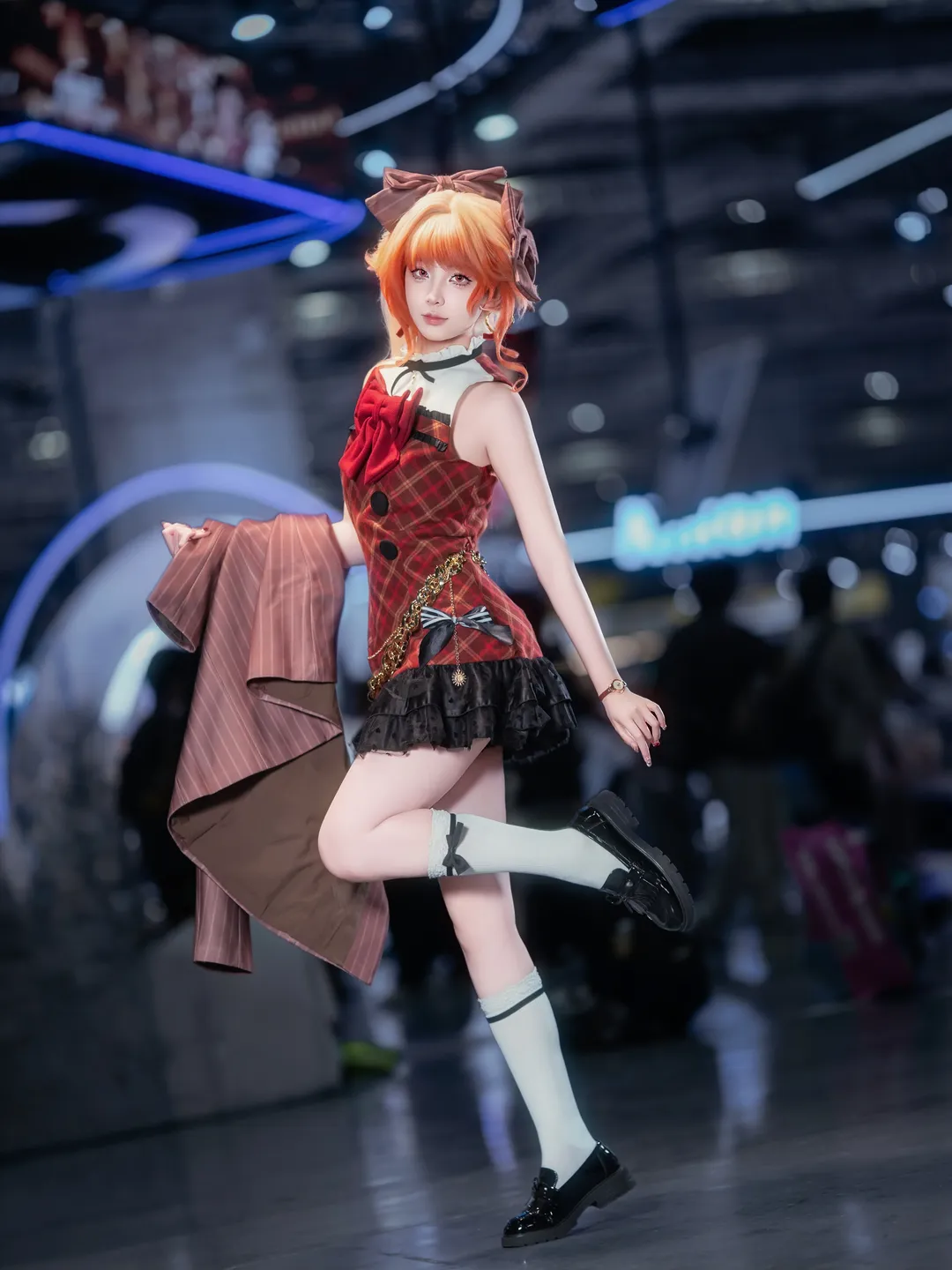 cosplay, 场照, 明日方舟, 白丝, 羽生萌萌香cos - 第1张