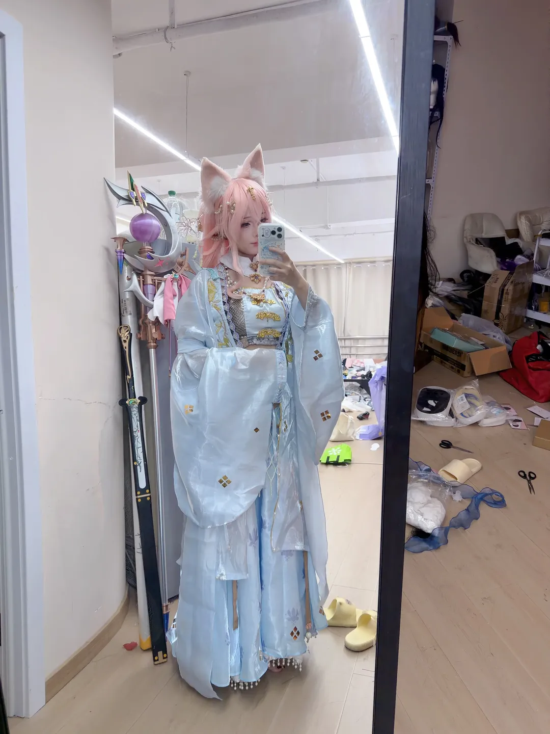 明日方舟, Cosplay穿搭, 国风幻想, 鸿雪cos, 行梦侧畔 - 第1张