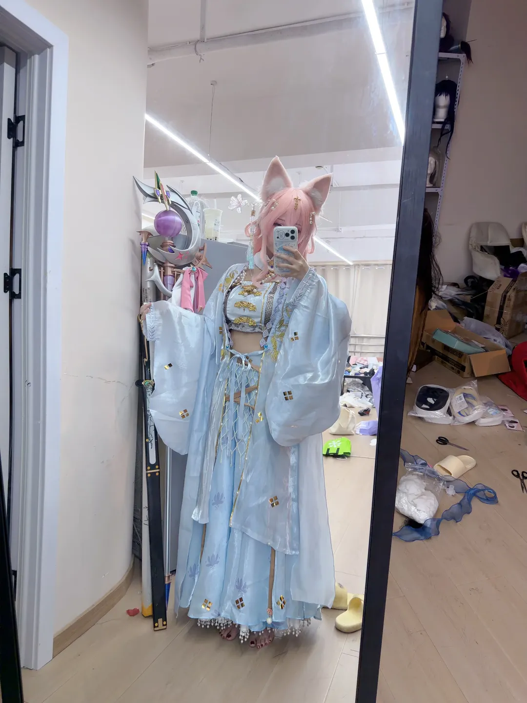 明日方舟, Cosplay穿搭, 国风幻想, 鸿雪cos, 行梦侧畔 - 第2张