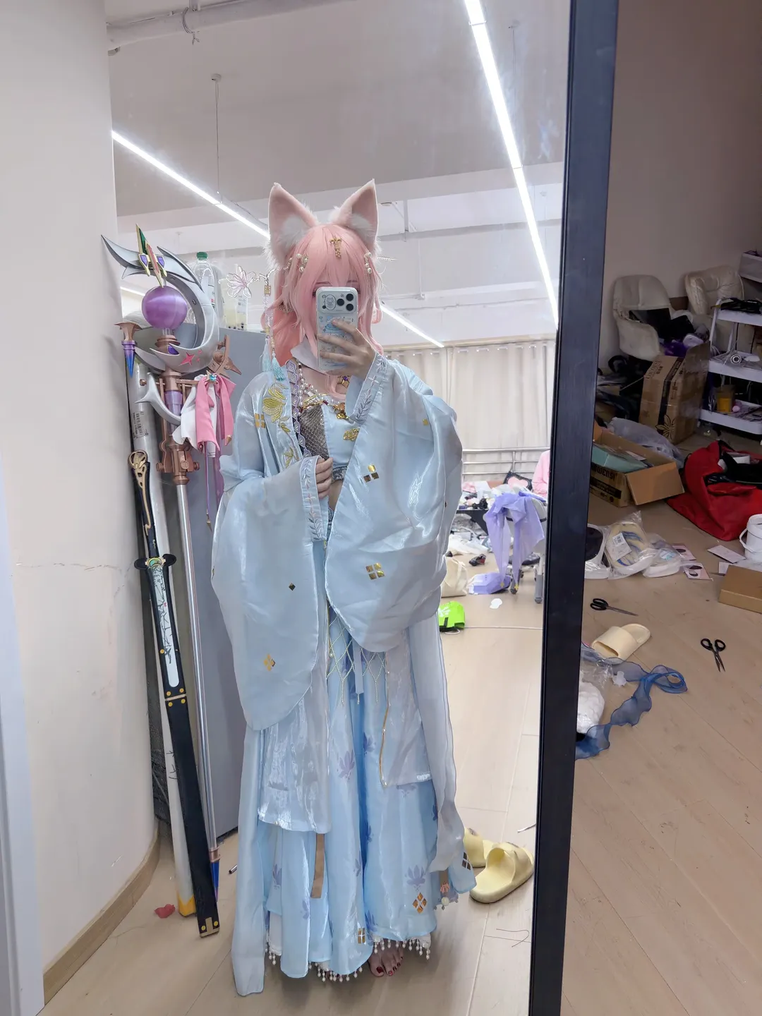 明日方舟, Cosplay穿搭, 国风幻想, 鸿雪cos, 行梦侧畔 - 第3张