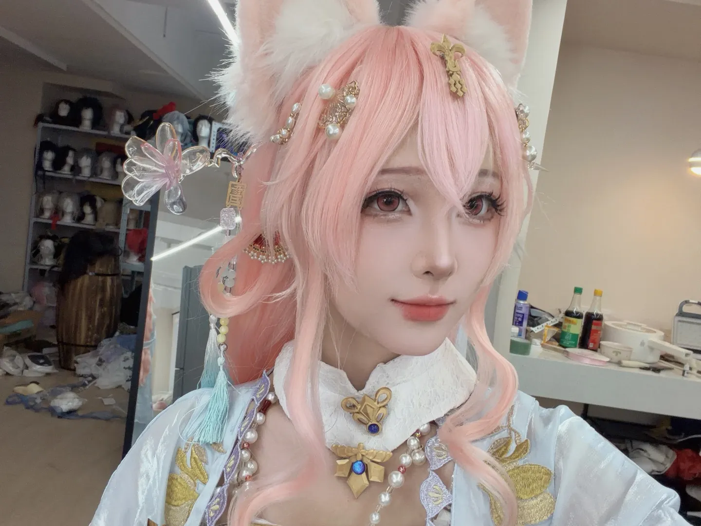 明日方舟, Cosplay穿搭, 国风幻想, 鸿雪cos, 行梦侧畔 - 第6张