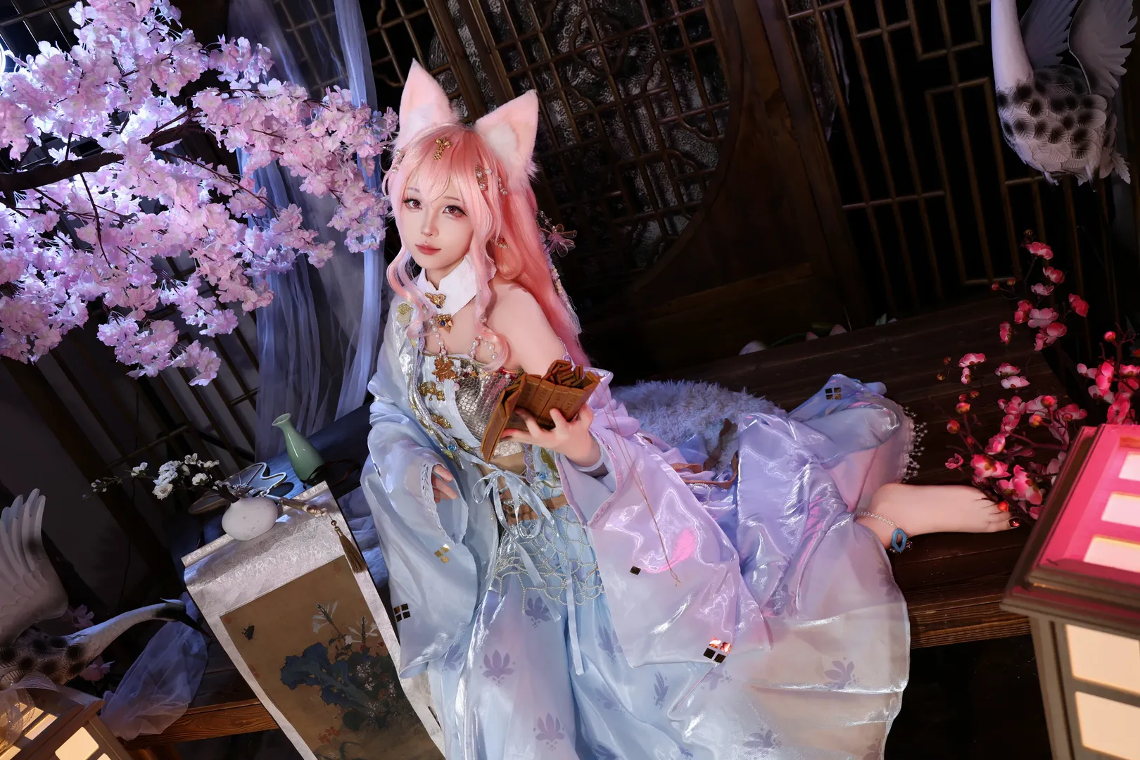 二次元摄影, 明日方舟, 国风cosplay, 鸿雪cos, 行梦侧畔 - 第4张