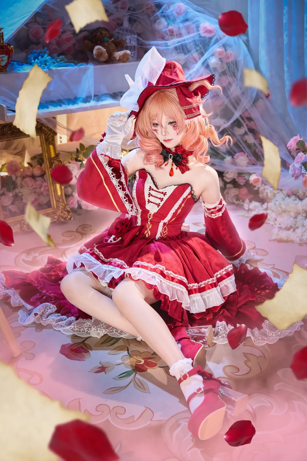Identity V 第五人格, 調香師コスプレ, 肌色ストッキングコスプレ, 香りを追う啓明星, トゥルース＆インファレンス - 4枚目