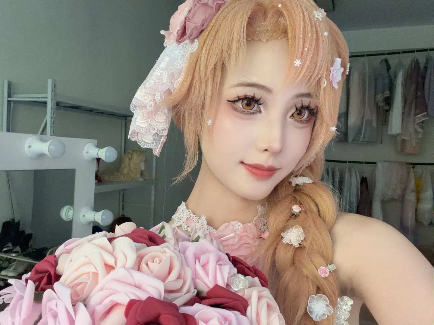 二次元, cosplay, 花嫁, 亚丝娜cos, 刀剑神域 - 第3张