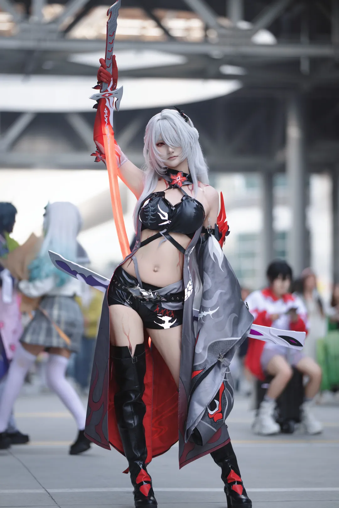 崩坏星穹铁道, 黄泉cos, cosplay摄影, 漫展集邮, CP32漫展