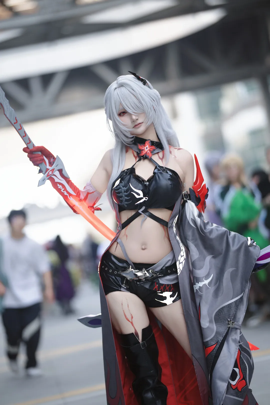 崩壞星穹鐵道, 黃泉cos, cosplay攝影, 漫展集郵, CP32漫展 - 第3張