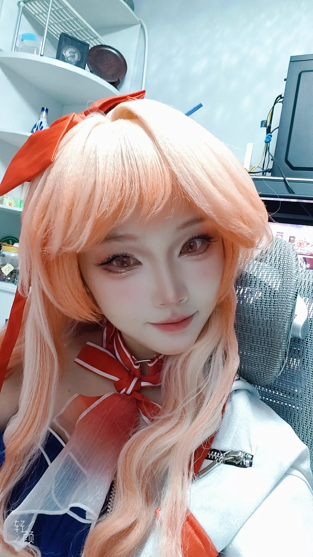 アークナイツ, 二次元メイク, 羽生ももか コスプレ, コスプレ日常シェア, ライトオレンジウィッグ