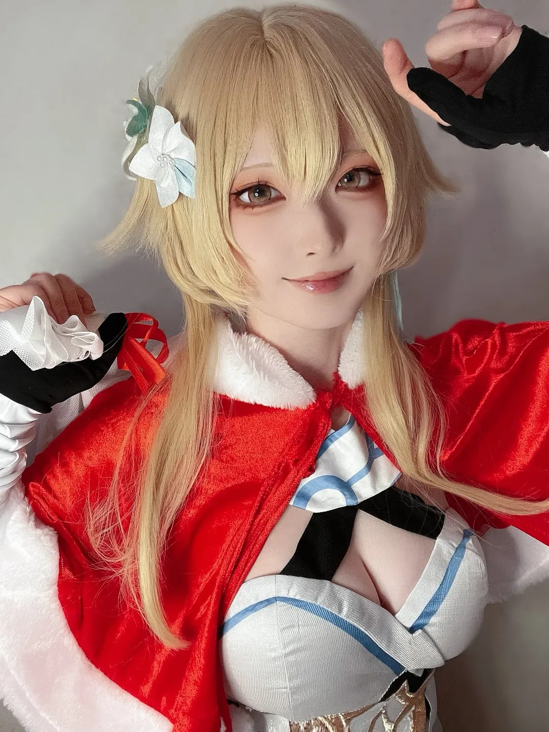 原神, 蛍 コスプレ, コスプレ撮影, クリスマス衣装, メリークリスマス