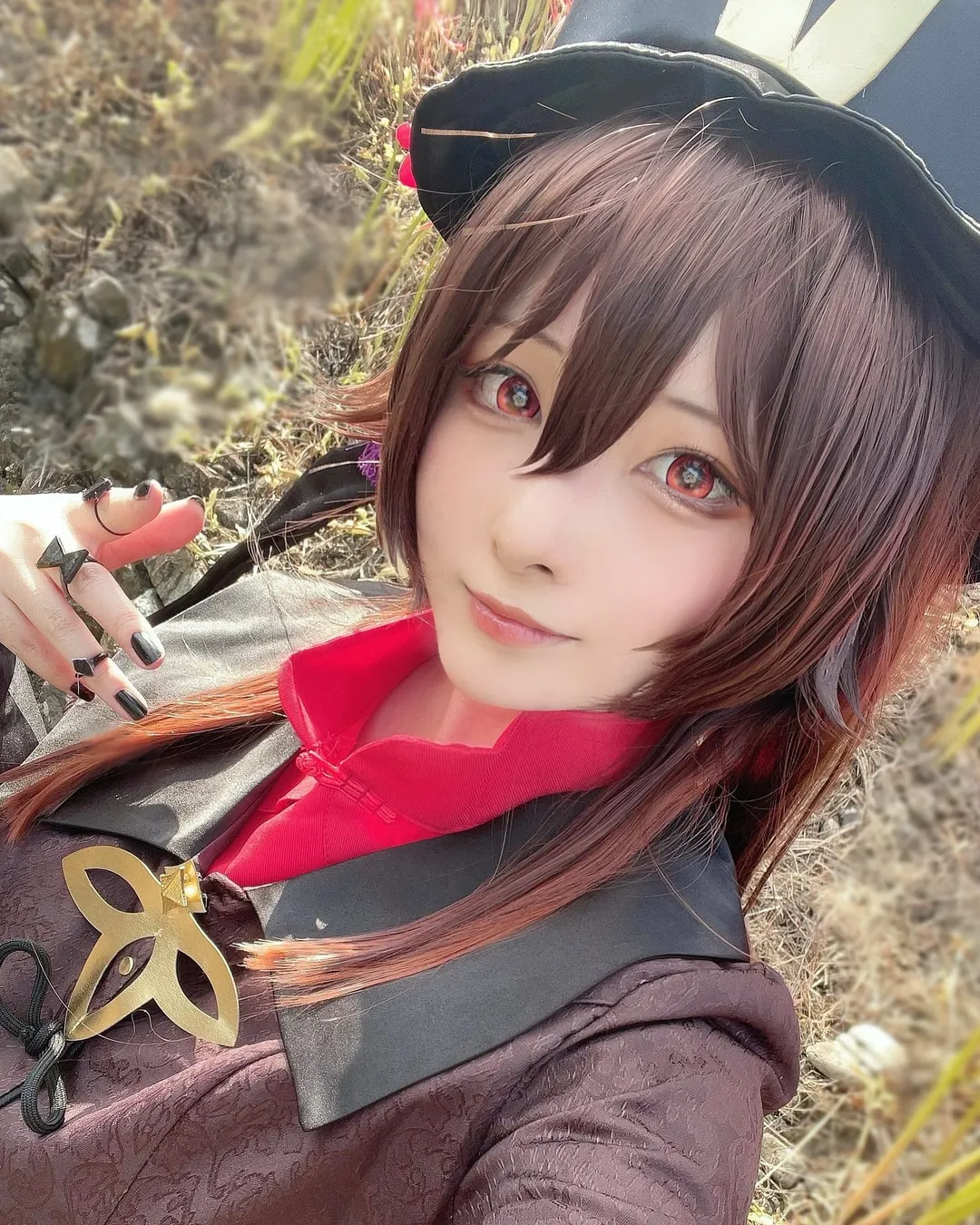 原神, 户外写真, 申鹤cos, 胡桃cos, 原神cosplay - 第2张
