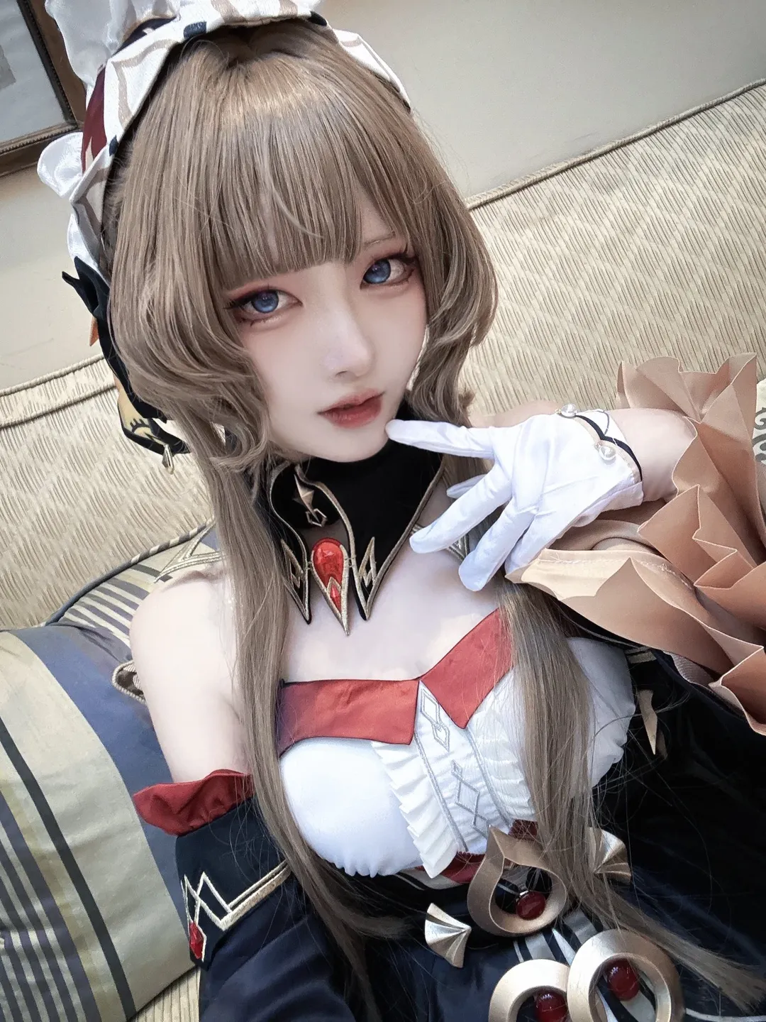 原神, 崩坏星穹铁道, 女仆装, cosplay美瞳, サンドローネcos