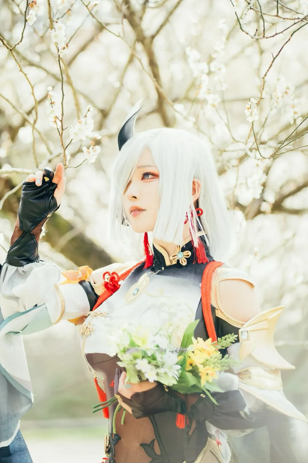 原神, アウトドア撮影, 申鶴 コスプレ, コスプレ日常, 中国風コーデ - 3枚目