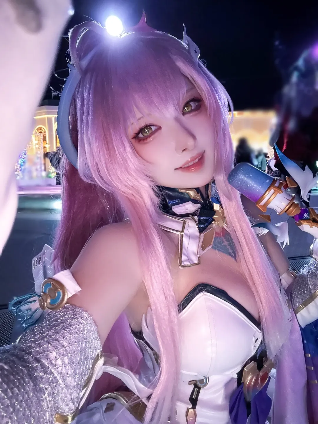 鳴潮, 二次元, 愛彌斯cos, Cosplay分享, 夜景攝影