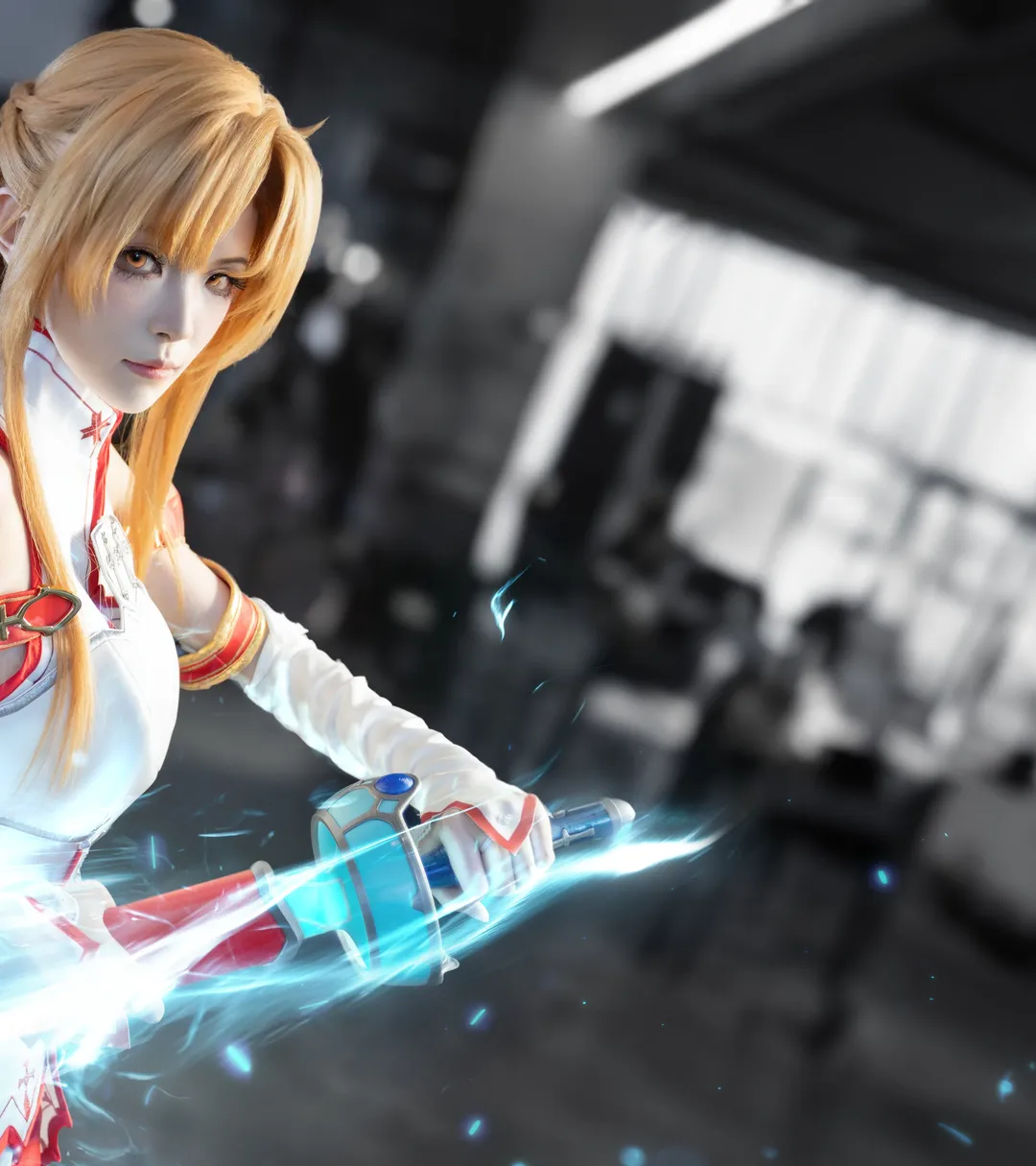 二次元, cosplay, 漫展场照, 亚丝娜cos, 刀剑神域