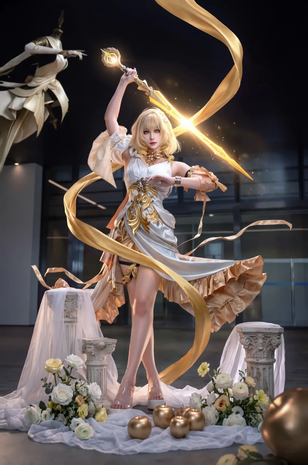 アグライア コスプレ, 崩壊：スターレイル, 二次元コスプレ, コスプレ写真, 広州蛍火虫アニメエキスポ - 1枚目