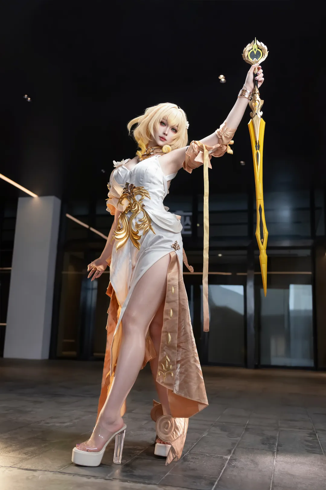 アグライア コスプレ, 崩壊：スターレイル, 二次元コスプレ, コスプレ写真, 広州蛍火虫アニメエキスポ - 4枚目