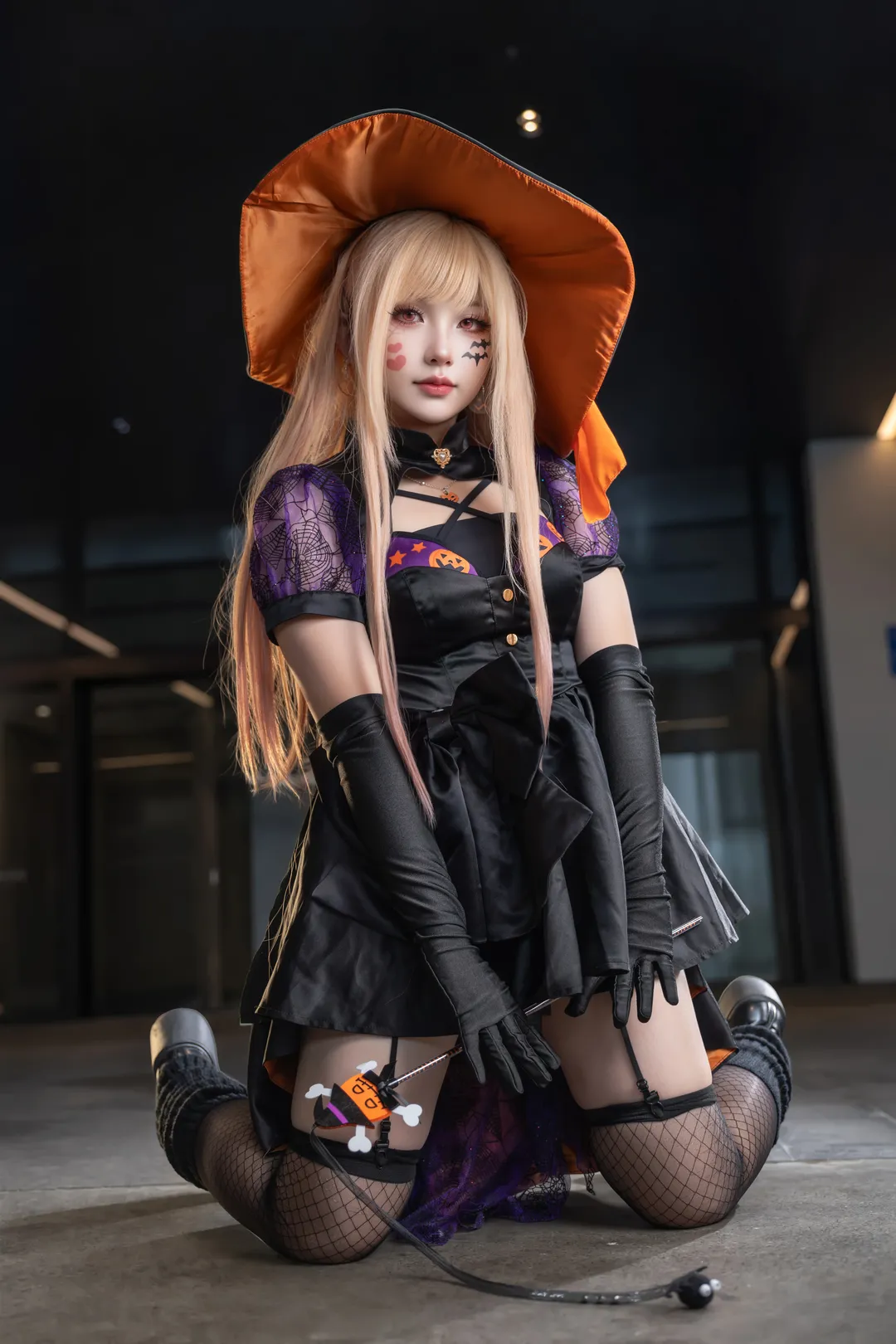 喜多川海梦cos, 更衣人偶坠入爱河, 广州萤火虫漫展, 万圣节cosplay, 渔网袜cosplay