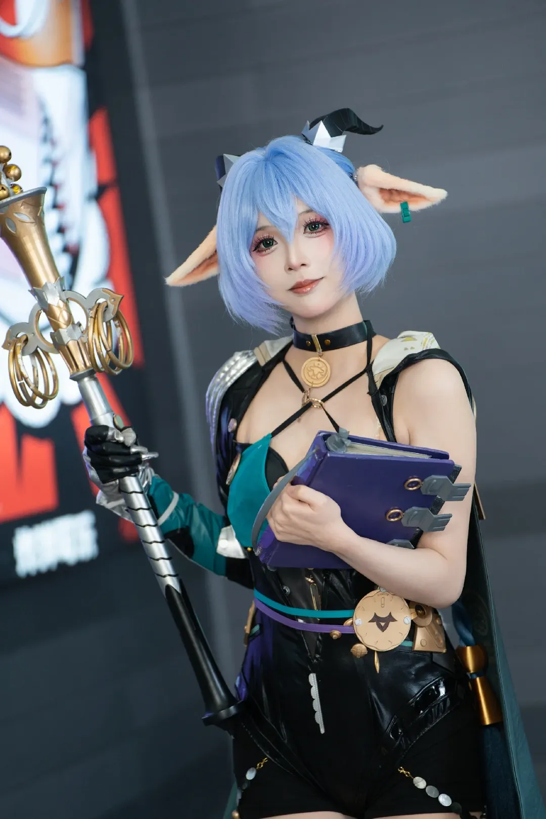 ゼンレスゾーンゼロ, イベント写真, 網タイツコーデ, バーニス コスプレ, ゼンレスゾーンゼロFes - 3枚目