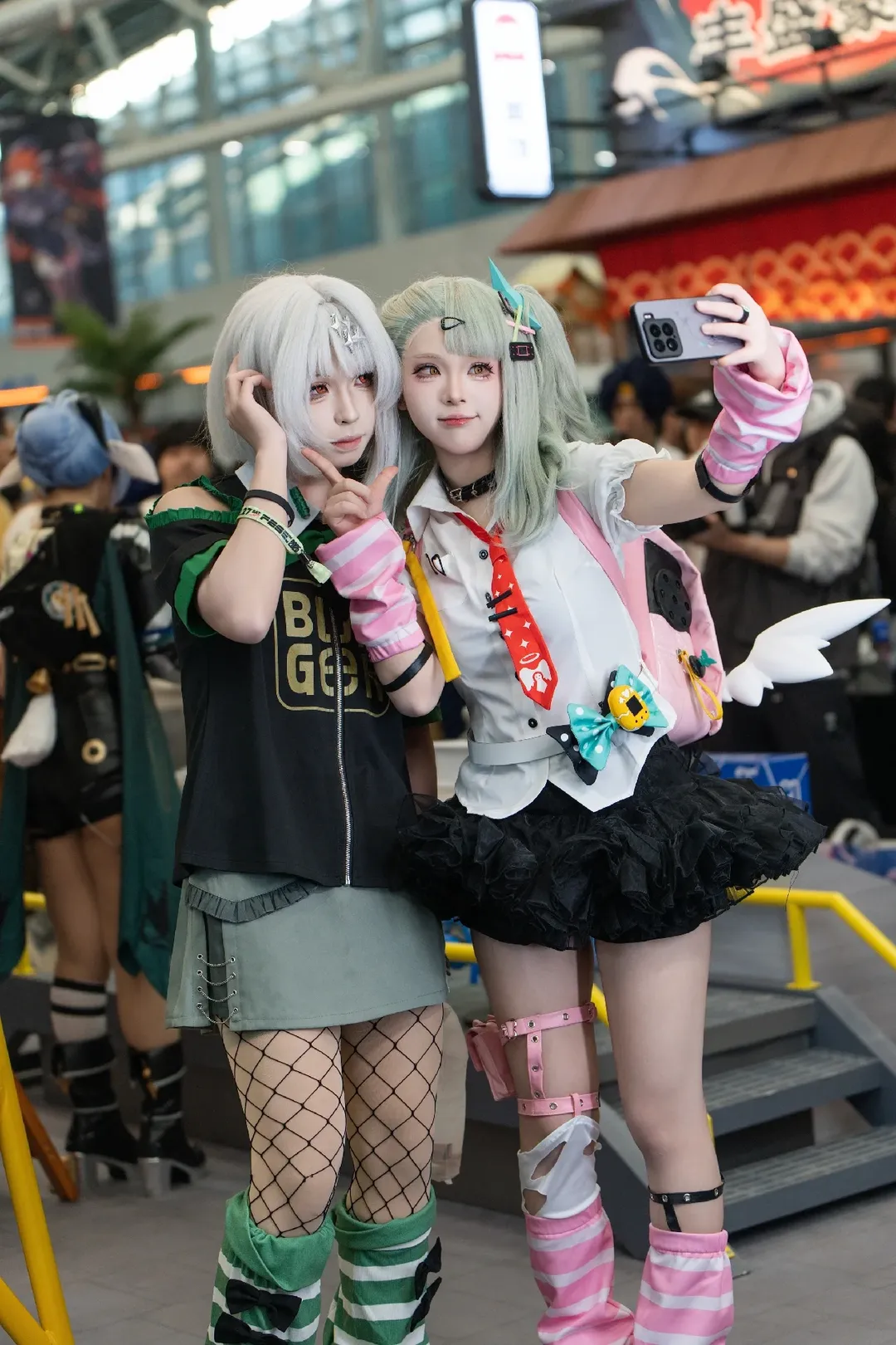 ゼンレスゾーンゼロ, イベント写真, 網タイツコーデ, バーニス コスプレ, ゼンレスゾーンゼロFes - 9枚目