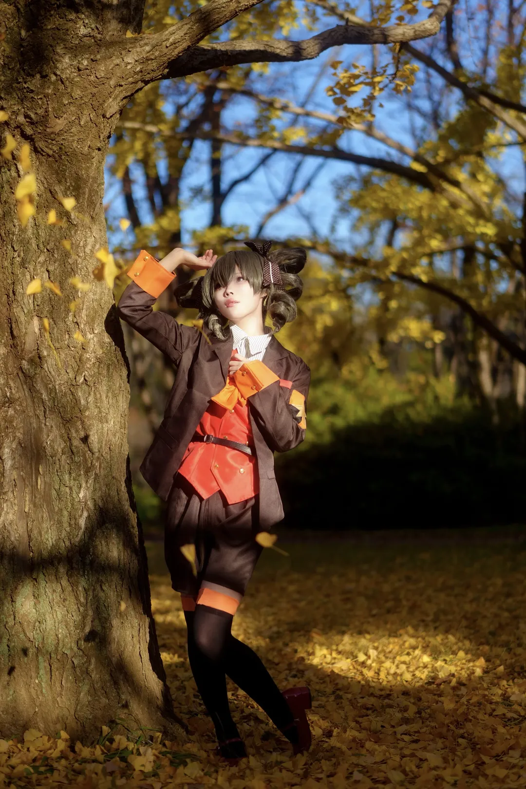崩壞星穹鐵道, 布洛妮婭cos, 黑絲, 崩壞學園2, 昭和紀念公園 - 第2張