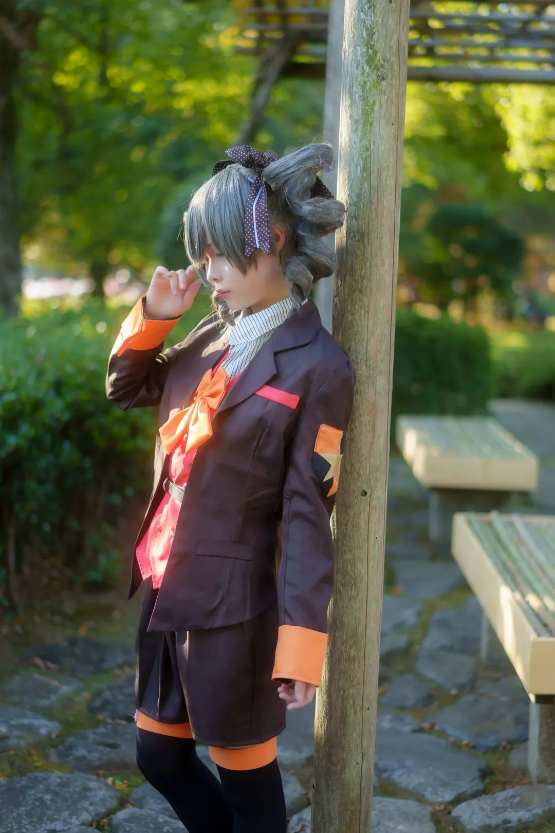 崩壞星穹鐵道, 布洛妮婭cos, 黑絲, 崩壞學園2, 昭和紀念公園 - 第3張