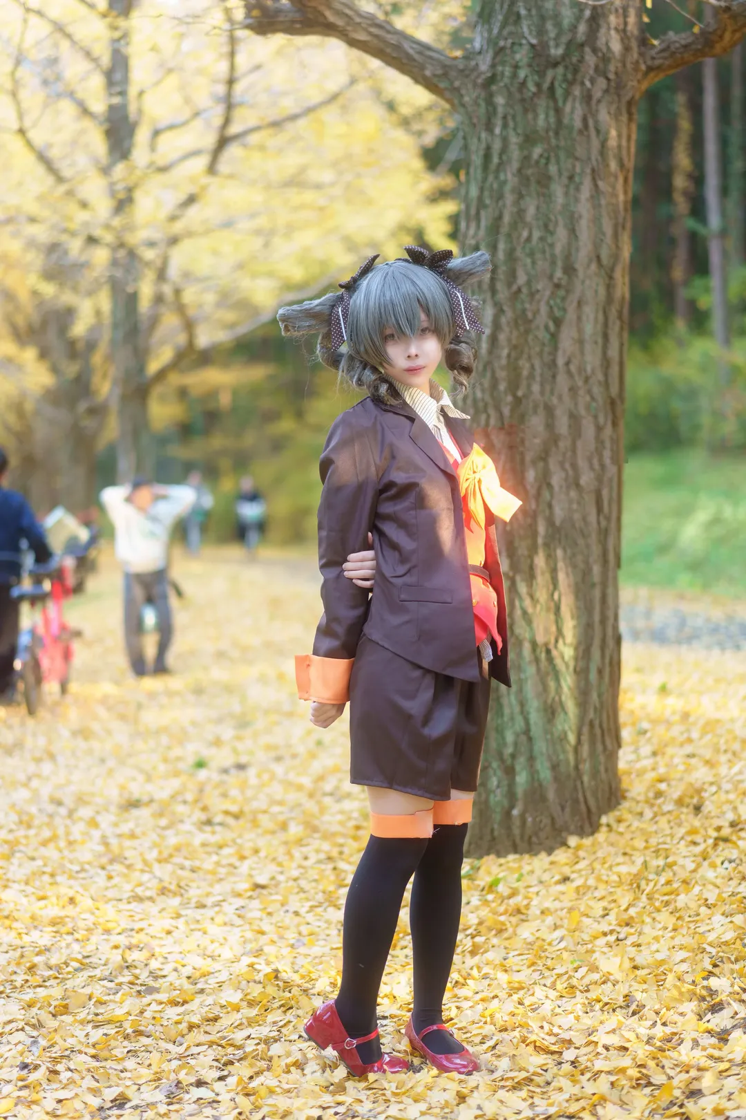 崩壞星穹鐵道, 布洛妮婭cos, 黑絲, 崩壞學園2, 昭和紀念公園 - 第5張