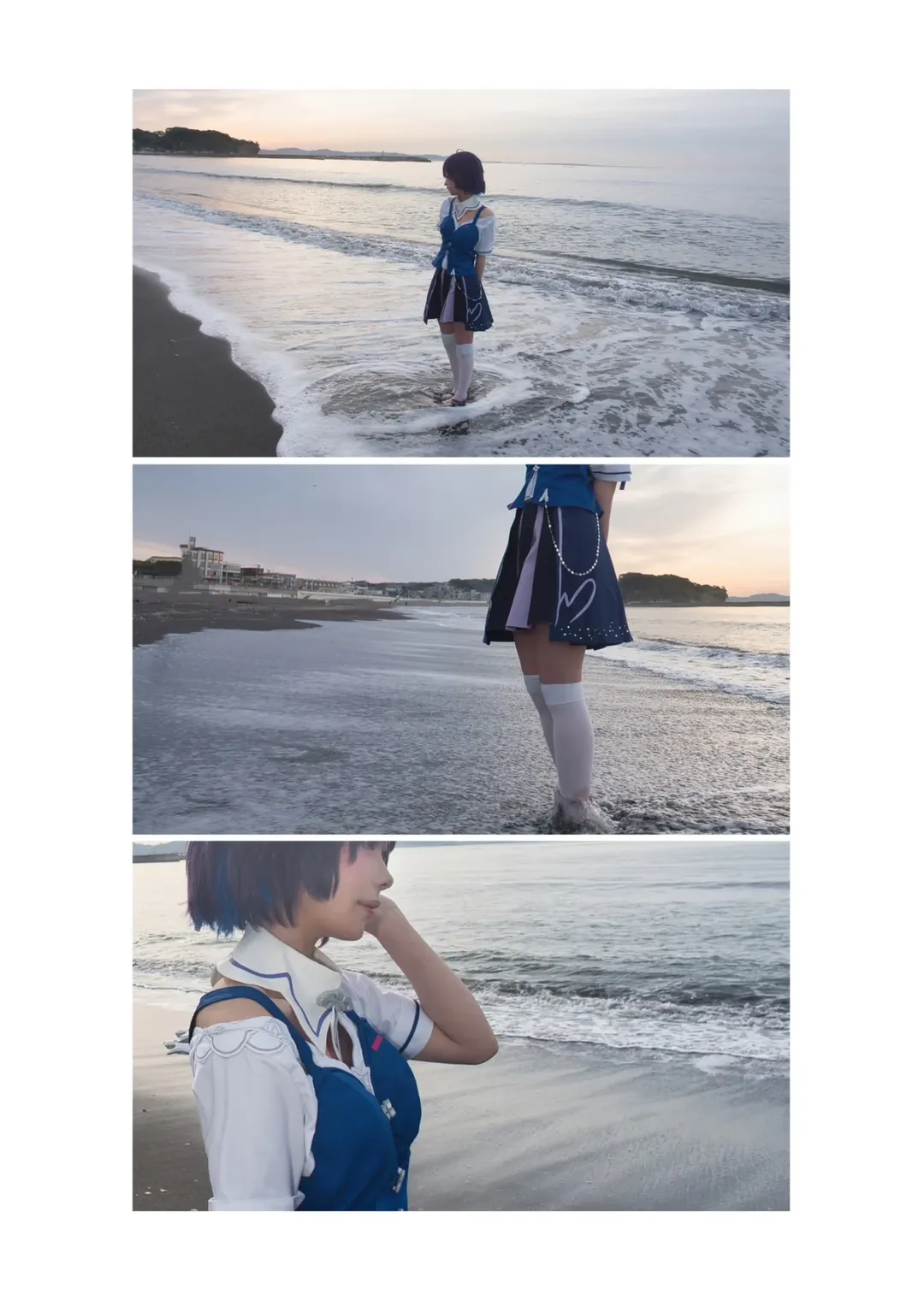 Honkai Impact 3rd, Beach location, C108, White tights cosplay, Seele Vollerei cosplay - Image 2