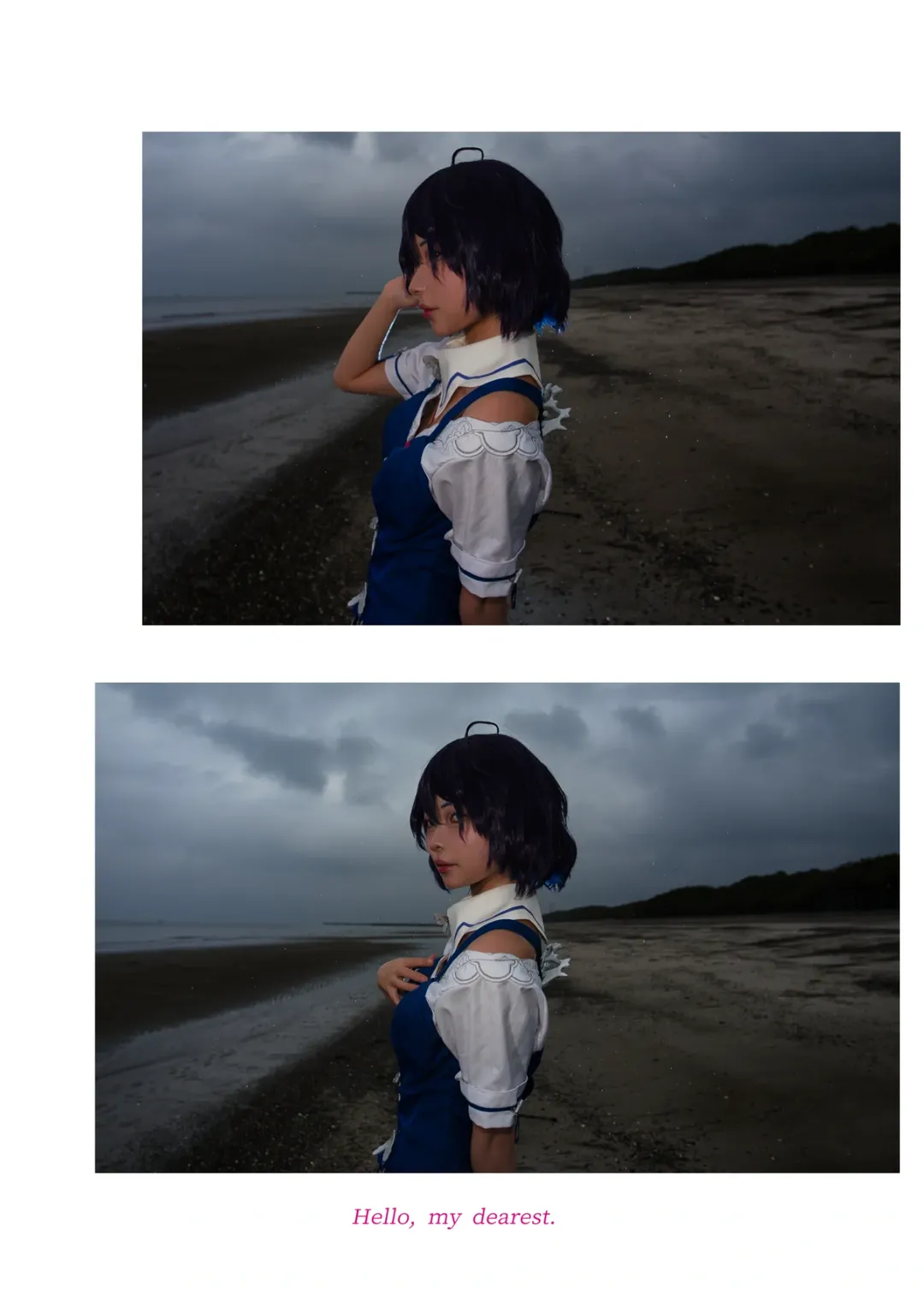 Honkai Impact 3rd, Beach location, C108, White tights cosplay, Seele Vollerei cosplay - Image 3