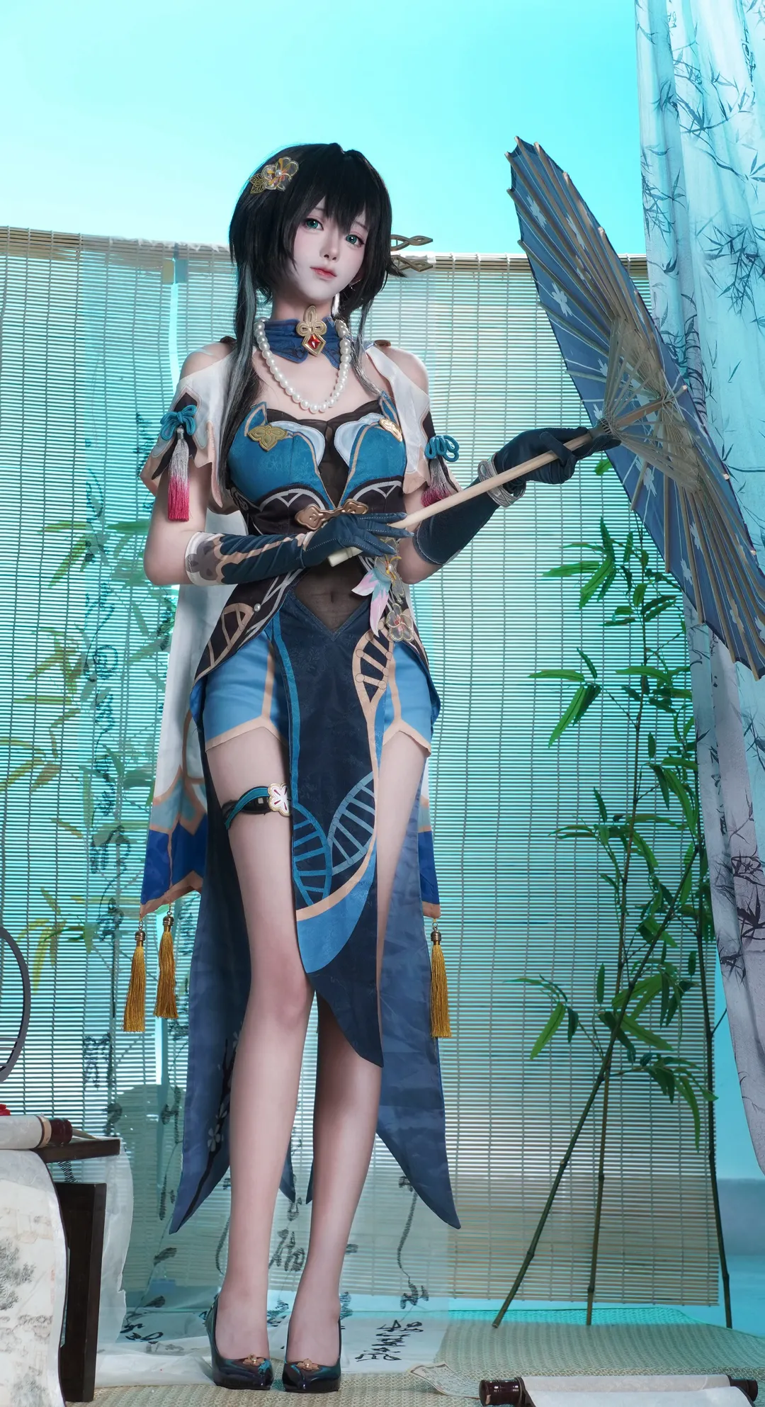 Honkai: Star Rail, Ruan Mei cosplay, Cosplay photography, Chinese-style fantasy, Character-accurate cosplay