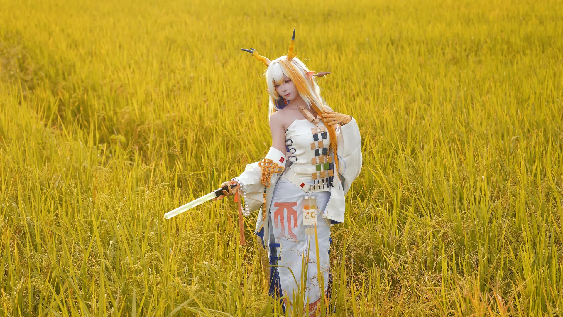 黍cos, 明日方舟, cosplay摄影, 二次元外景, 岁家 - 第2张