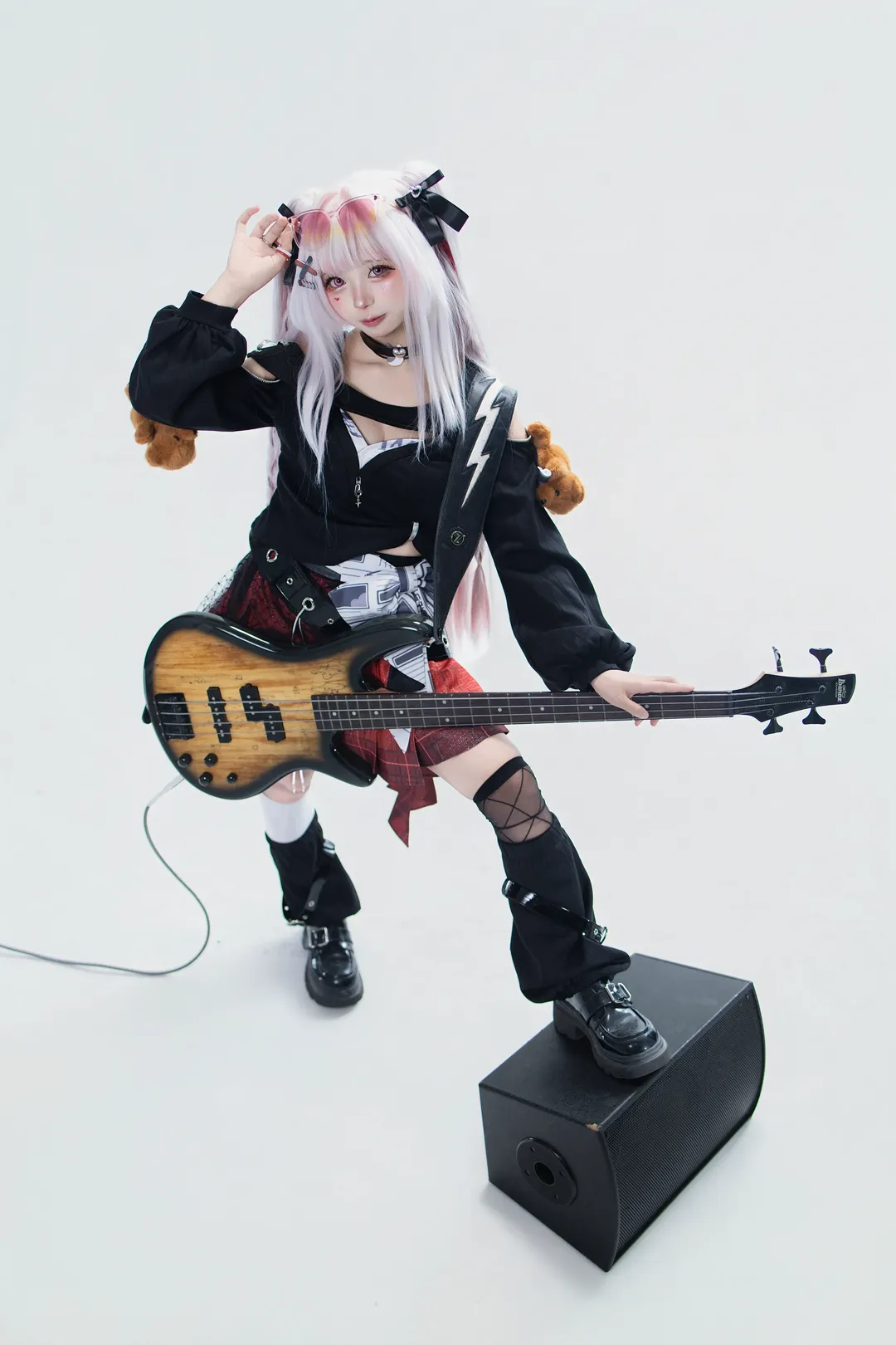 cosplay, Honkai: Star Rail, Sparkle cosplay, Stocking outfit, Candy-Coated Waves