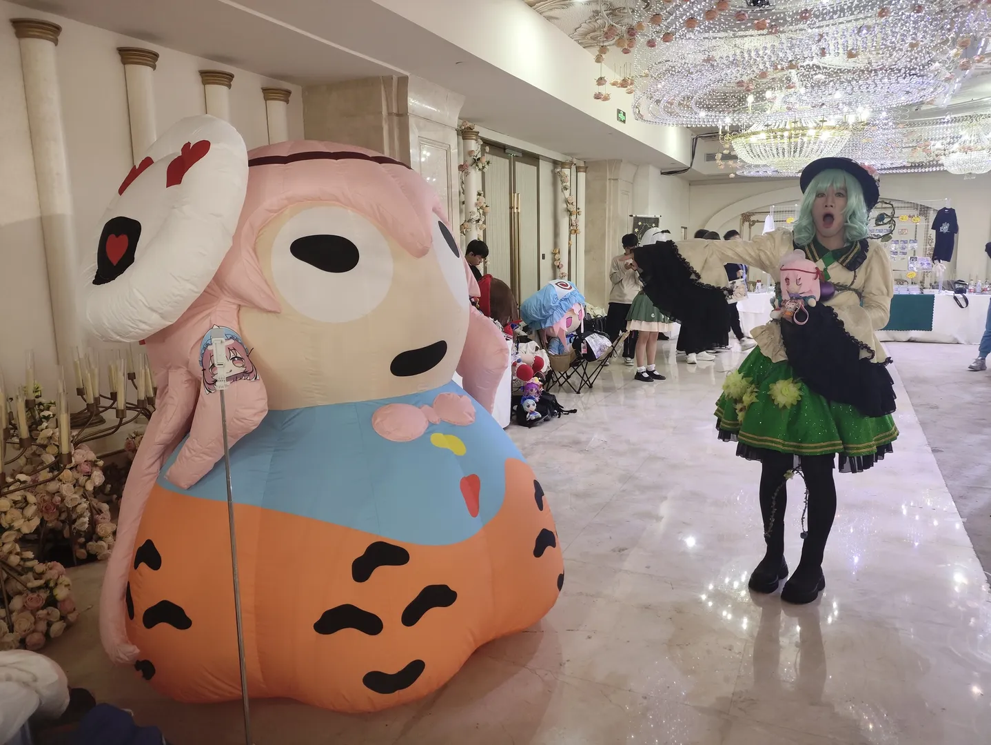 東方project, 古明地戀cos, 黑絲cosplay, 溫州THO, 漫展整活