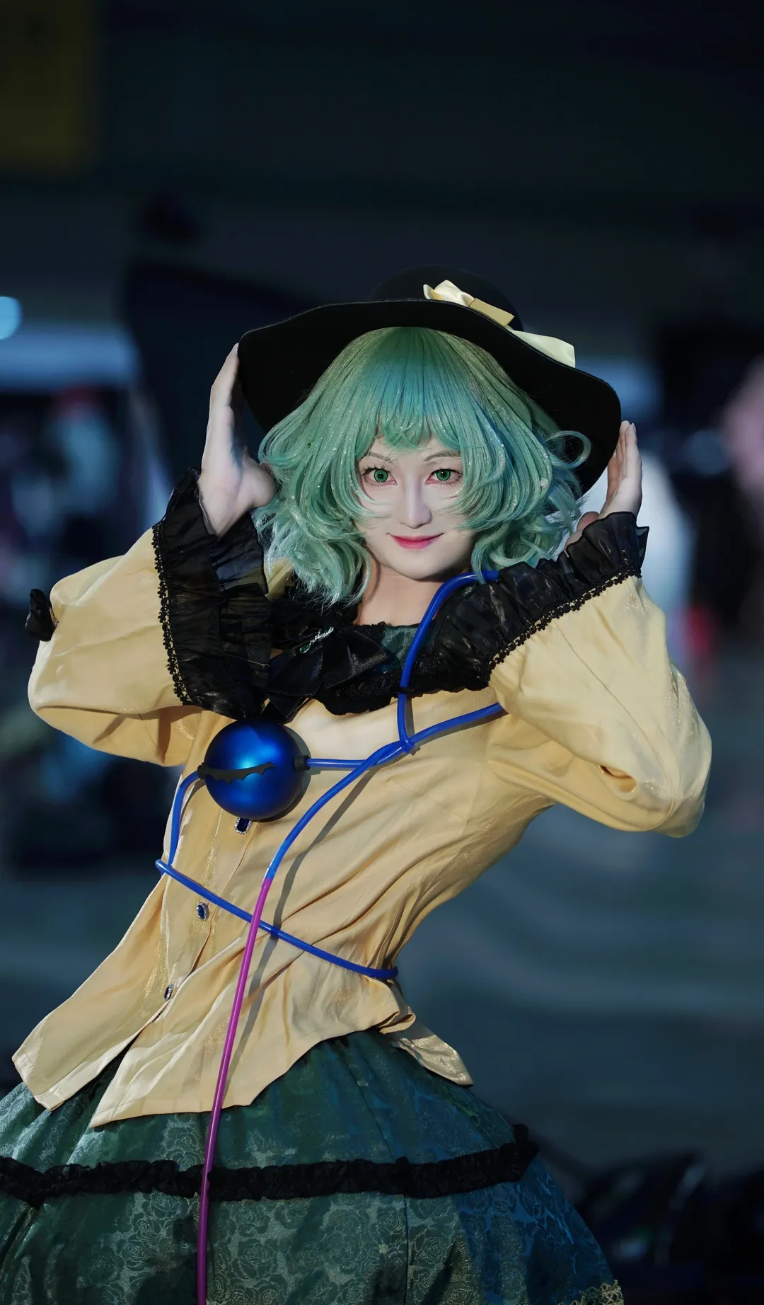 二次元撮影, 東方Project, イベント写真, 古明地こいし コスプレ, 黒ニーハイソックス - 2枚目