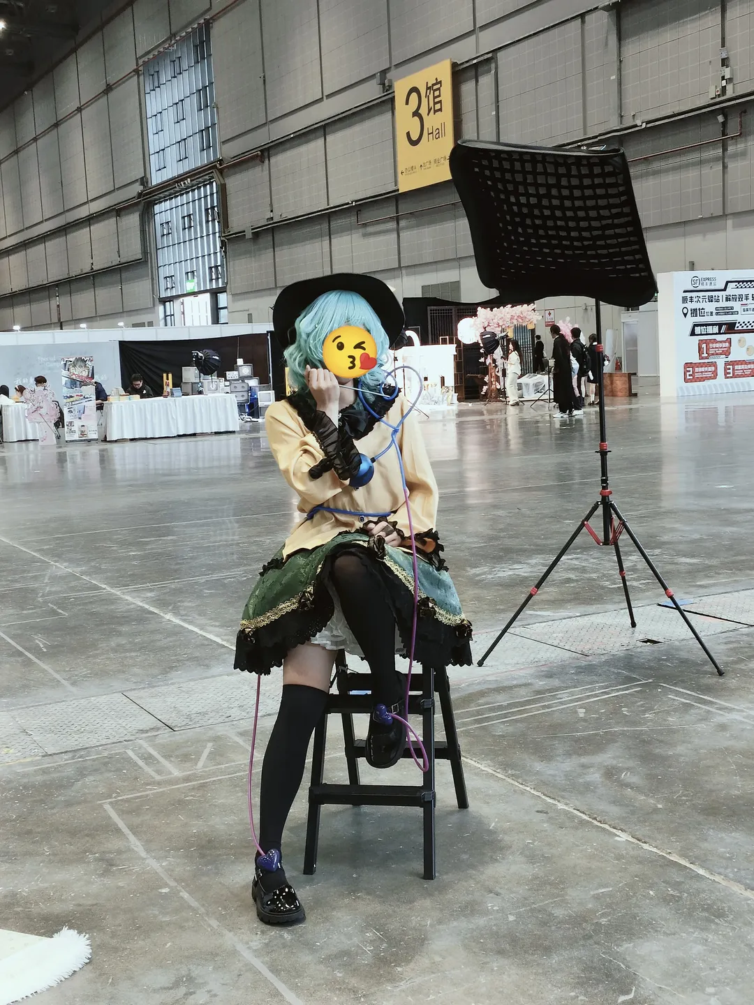 東方Project, イベント写真, 二次元コスプレ, 古明地こいし コスプレ, ストッキングコーデ - 1枚目