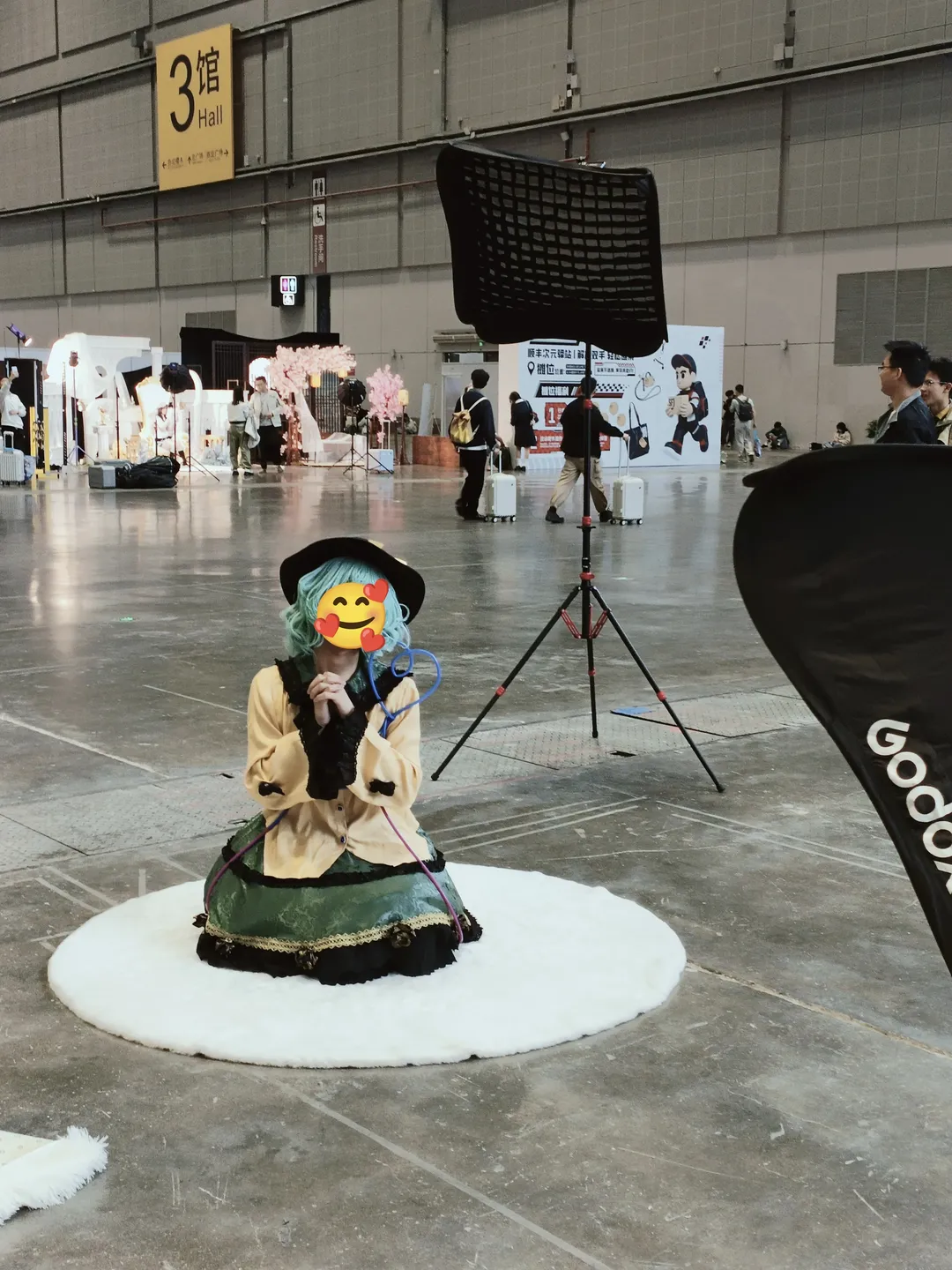東方Project, イベント写真, 二次元コスプレ, 古明地こいし コスプレ, ストッキングコーデ - 2枚目