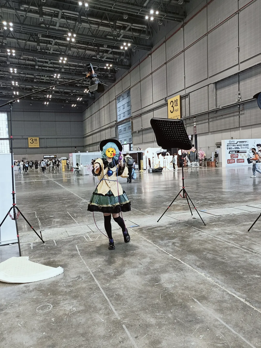 東方project, 漫展場照, 二次元cosplay, 古明地戀cos, 絲襪穿搭
