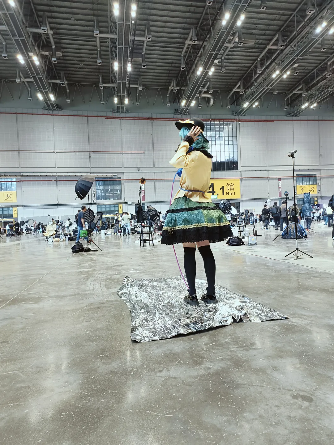 東方Project, イベント写真, 二次元コスプレ, 古明地こいし コスプレ, ストッキングコーデ - 4枚目