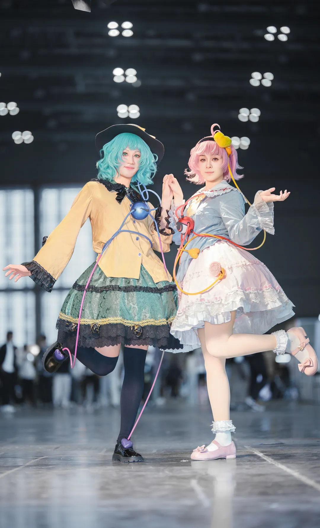 東方Project, 漫展場照, 古明地覺cos, 絲襪穿搭, 古明地戀