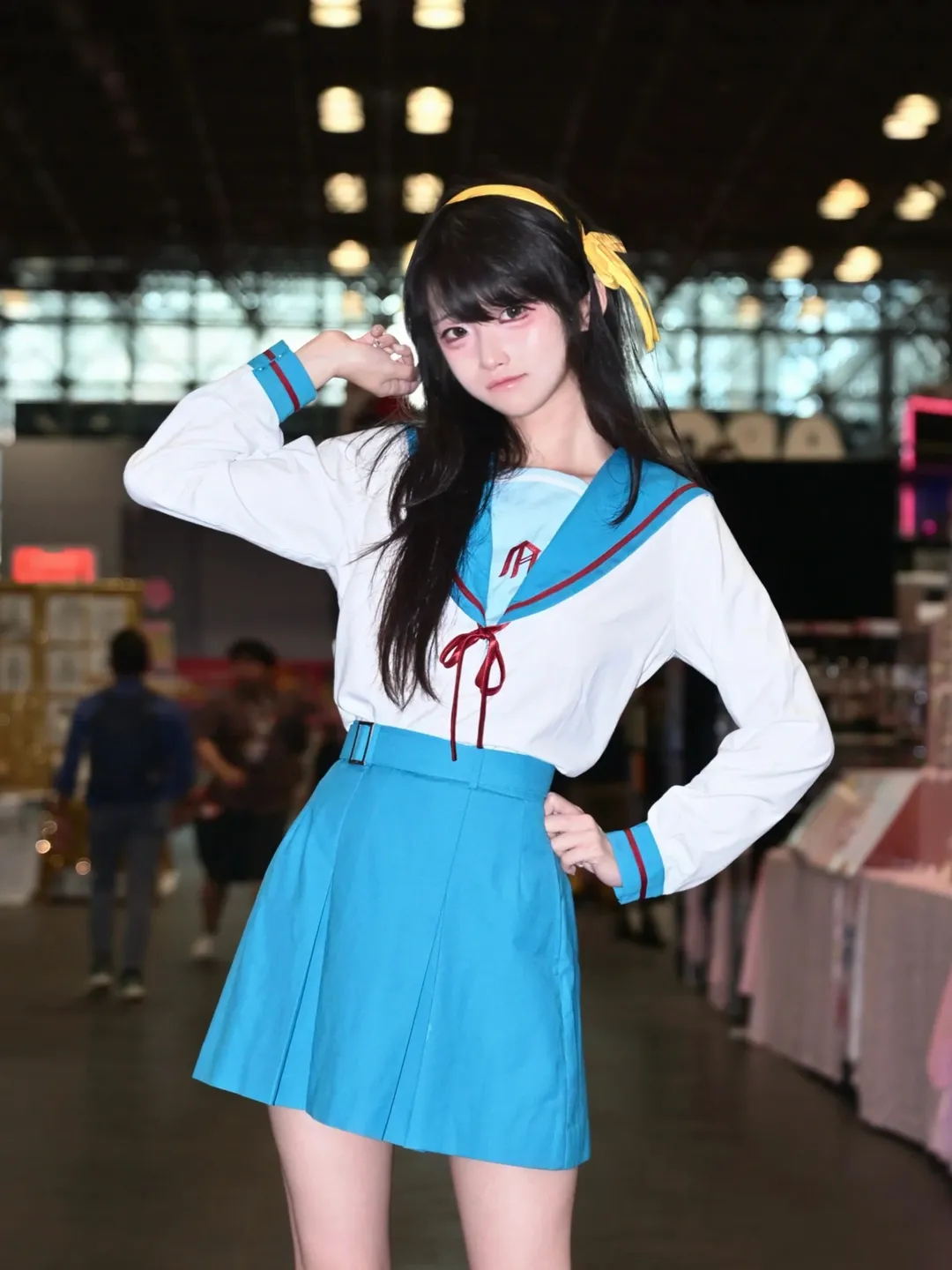 漫展, 少女乐队, 摆摊, 爱音cos, 素世cos