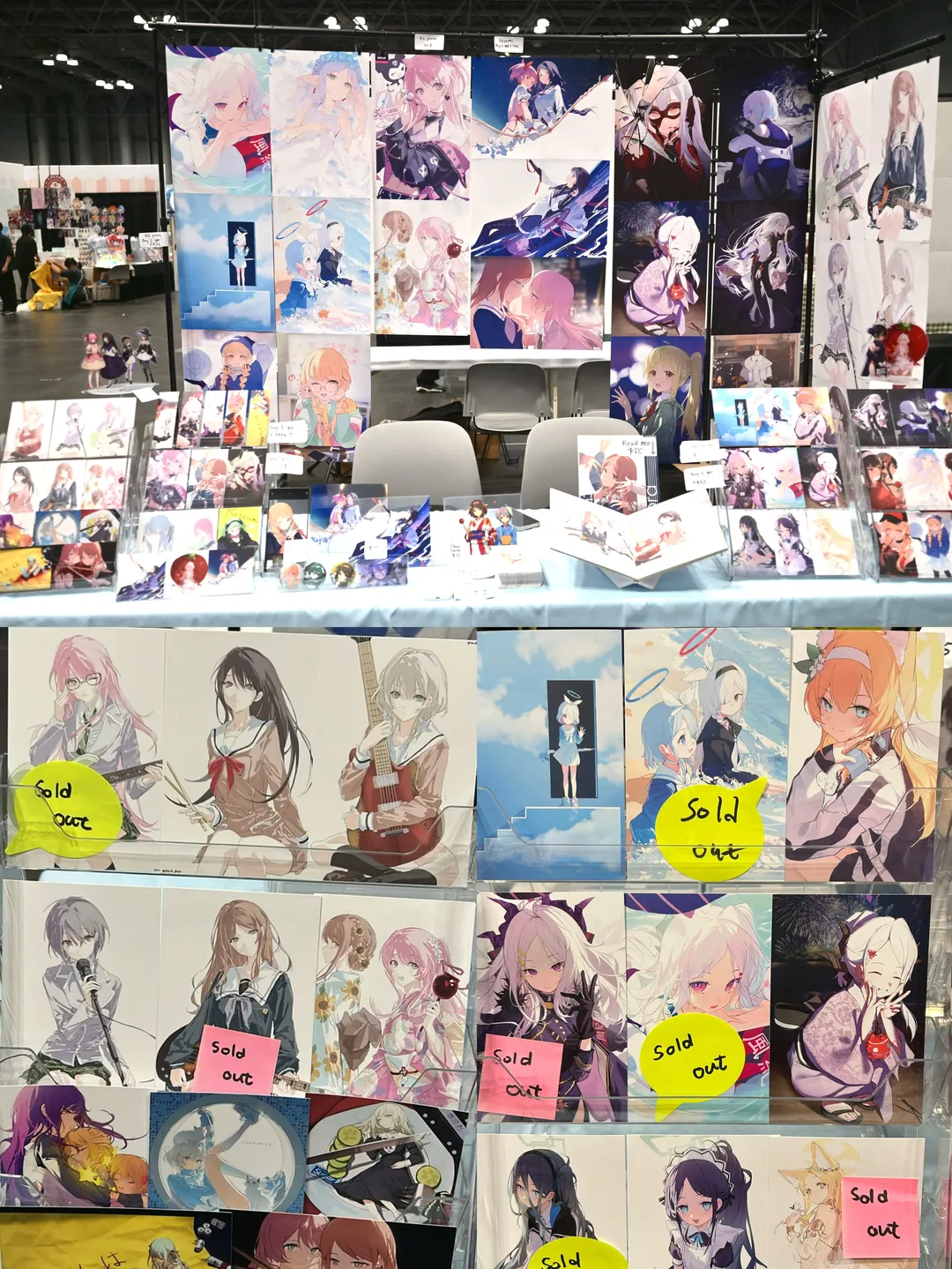 Anime convention, Girl band, Running a booth, Anon cosplay, Soyo cosplay - Image 3